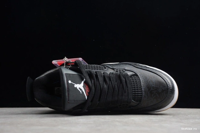 RETRO 4 JORDAN LASER CI1184-001 BLACK AIR 1002